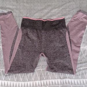 Pink leggings, size medium, comfortable fit